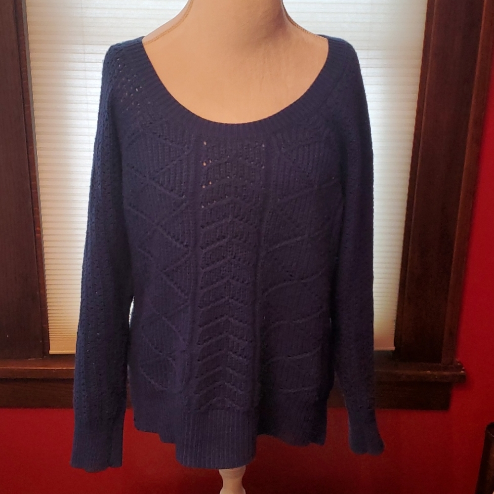 Blue Crewneck Sweater